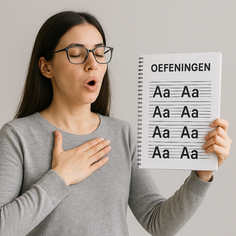 Een kleine stemoefening om te starten