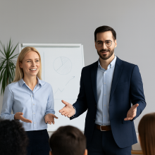 Hoe spreekt je als een leider